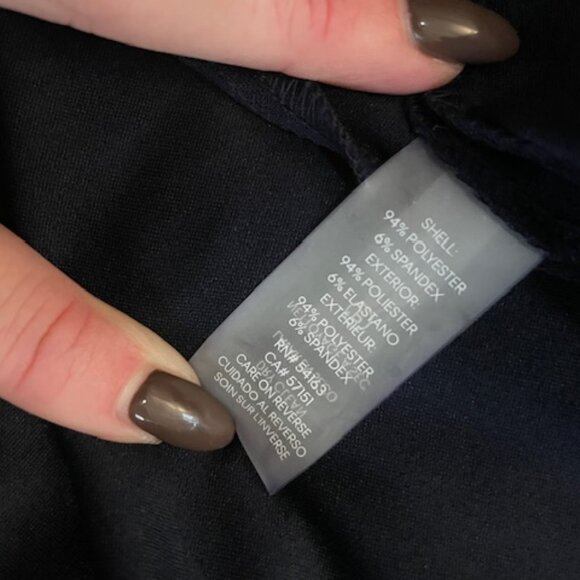 Calvin Klein Navy Dress NWOT - Picture 2 of 6